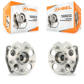 Rear Wheel Bearing Hub Assembly Pair For Toyota Highlander Lexus Venza RX350 AWD