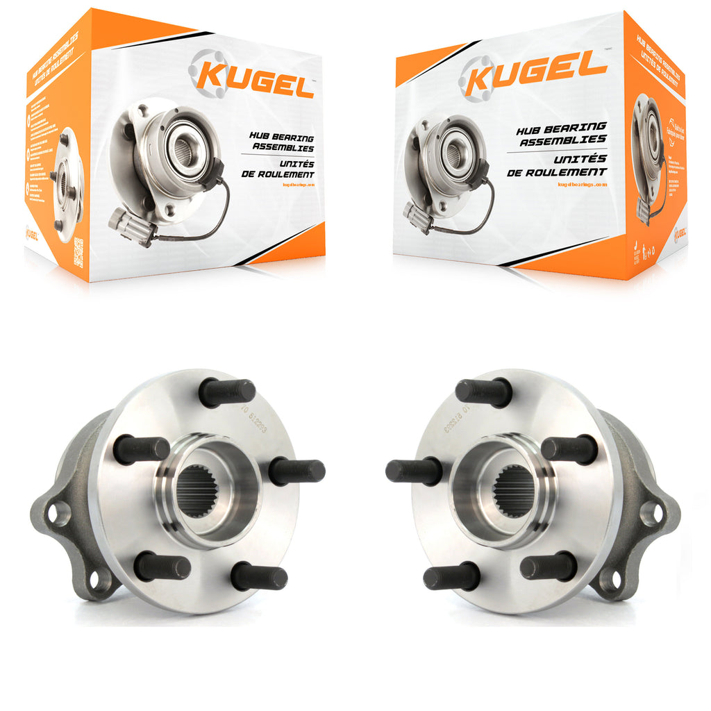Rear Wheel Bearing And Hub Assembly Pair For 2005-2009 Subaru Outback Legacy