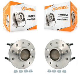 Rear Wheel Bearing And Hub Assembly Pair For Saab 9-3 9-3X