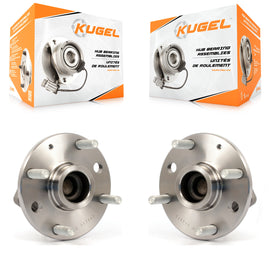 Rear Wheel Bearing & Hub Assembly Pair For Suzuki Forenza Reno Verona Chevrolet
