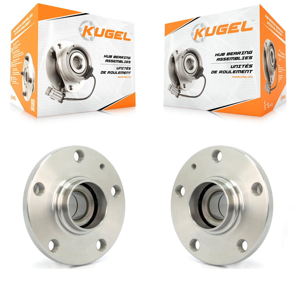 Rear Wheel Bearing Hub Assembly Pair For Volkswagen Jetta Passat Tiguan Beetle R