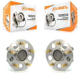 Rear Wheel Bearing And Hub Assembly Pair For Honda Civic