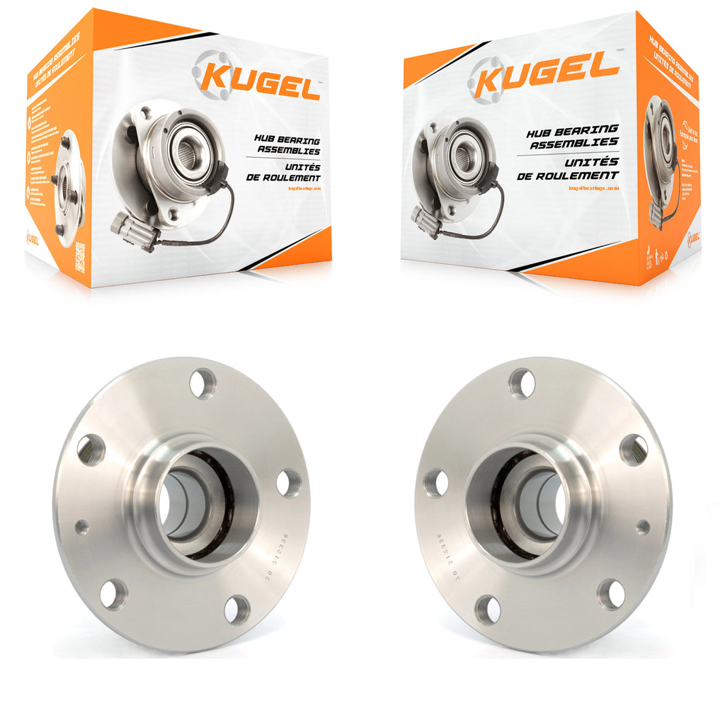 Rear Wheel Bearing & Hub Assembly Pair For Volkswagen Jetta GTI Audi A3 Beetle R