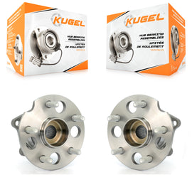 Rear Wheel Bearing And Hub Assembly Pair For 2001-2005 Toyota RAV4 AWD