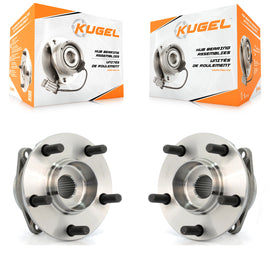 Rear Wheel Bearing And Hub Assembly Pair For 2007-2012 Mazda CX-7 AWD