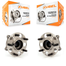 Rear Wheel Bearing And Hub Assembly Pair For Honda Accord Acura TSX
