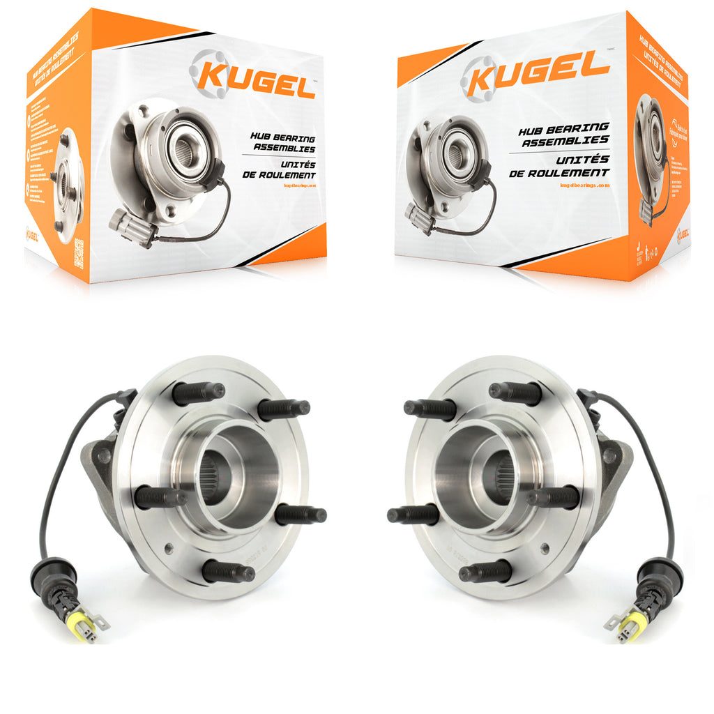 Rear Wheel Bearing & Hub Assembly Pair For Chevrolet Equinox Saturn Vue Captiva