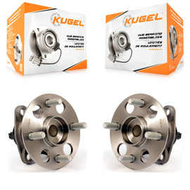Rear Wheel Bearing And Hub Assembly Pair For Toyota Yaris Prius C Scion iQ