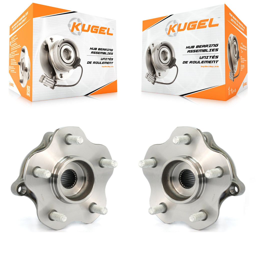 Rear Wheel Bearing And Hub Assembly Pair For Nissan Rogue Juke AWD