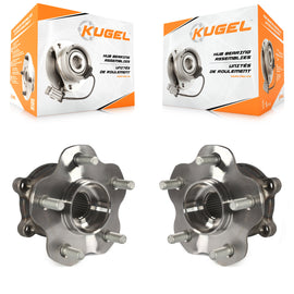 Rear Wheel Bearing & Hub Assembly Pair For INFINITI G37 Q50 G35 Nissan 370Z QX50