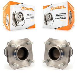 Rear Wheel Bearing And Hub Assembly Pair For 2007-2011 Nissan Versa Non-ABS