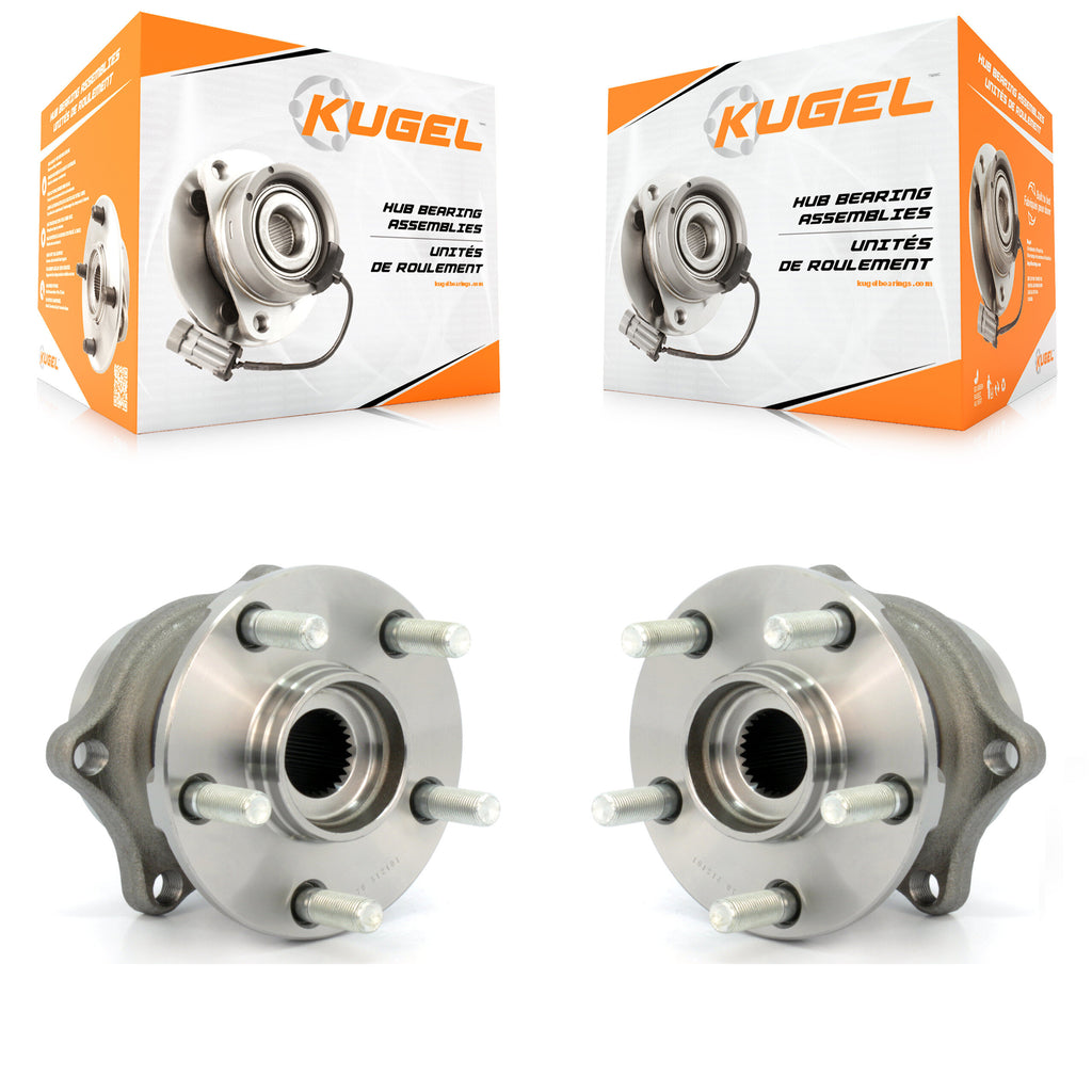 Rear Wheel Bearing Hub Assembly Pair For Subaru Outback Impreza Forester Legacy