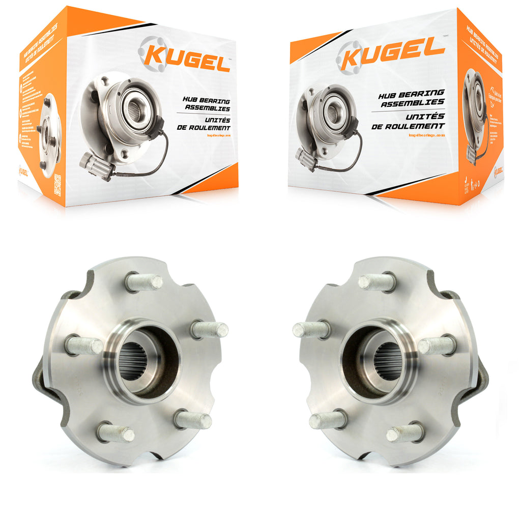 Rear Wheel Bearing And Hub Assembly Pair For Toyota Matrix Pontiac Vibe