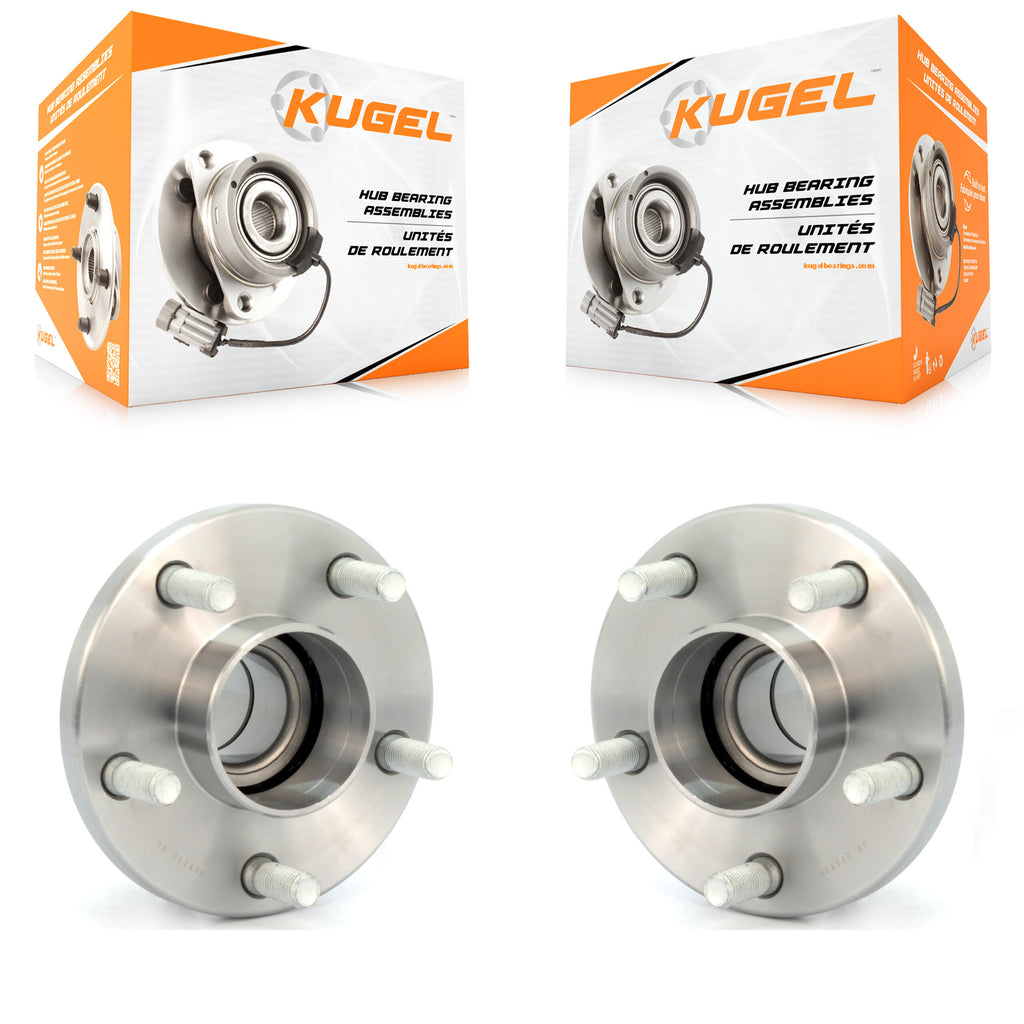 Rear Wheel Bearing And Hub Assembly Pair For 2010-2013 Ford Transit Connect