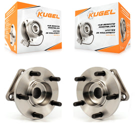 Rear Wheel Bearing And Hub Assembly Pair For 2007-2016 Mazda CX-9 AWD