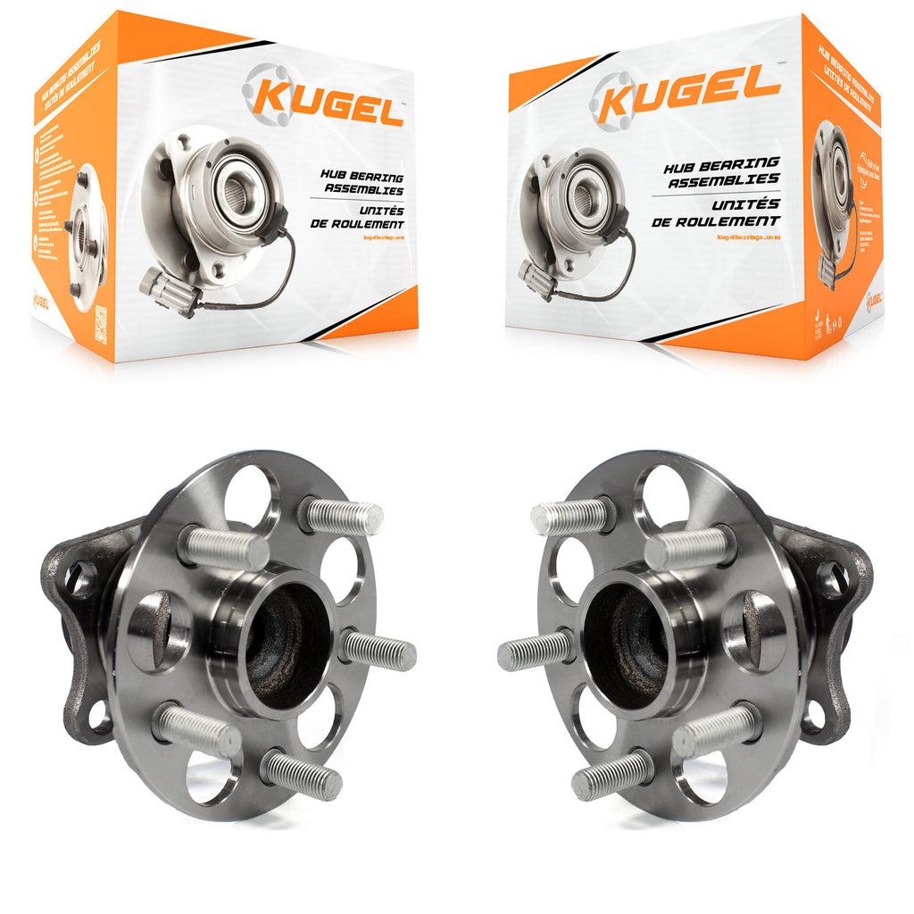 Rear Wheel Bearing And Hub Assembly Pair For Toyota Prius Plug-In