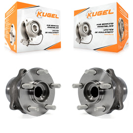 Rear Wheel Bearing & Hub Assembly Pair For Subaru Forester Impreza Crosstrek XV