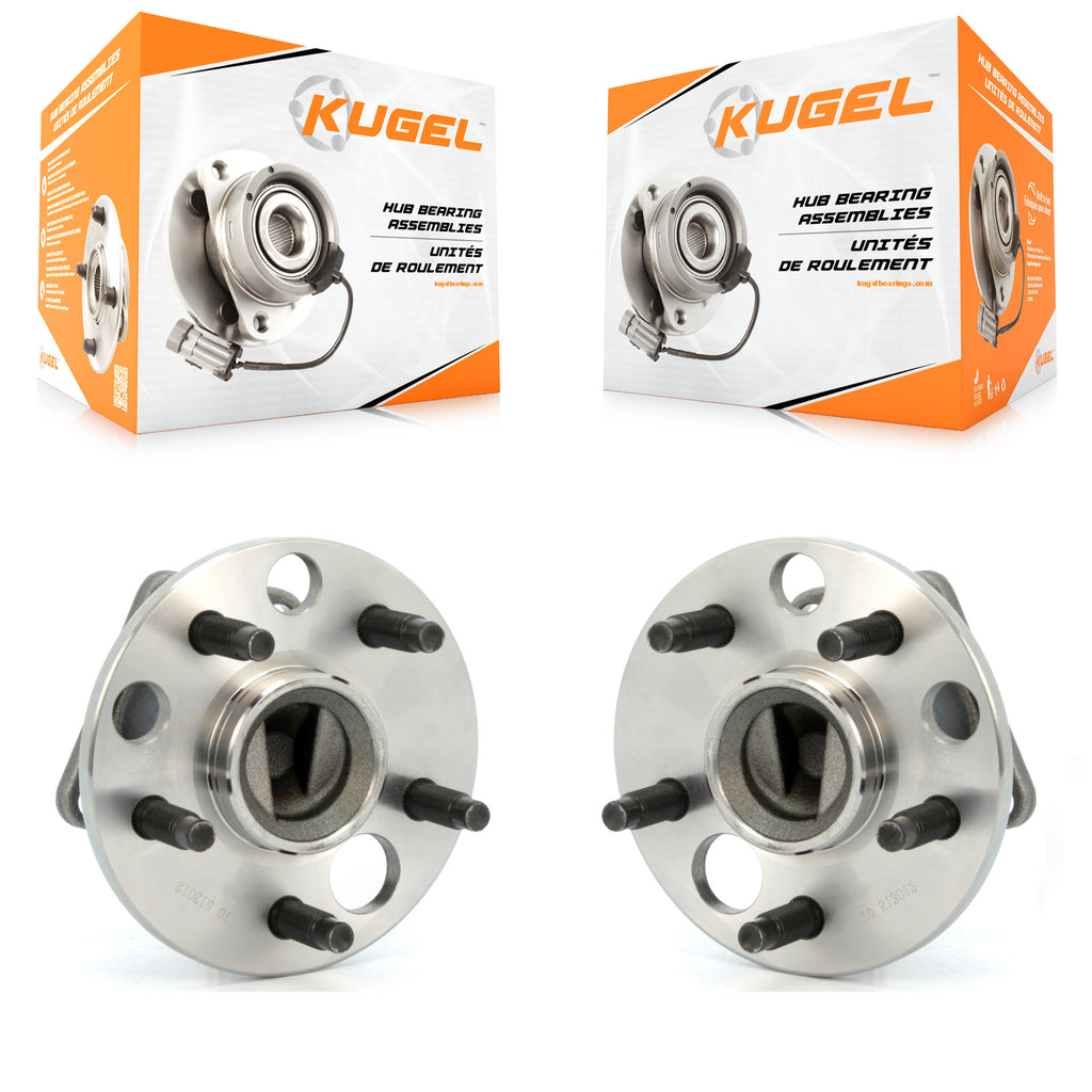 Rear Wheel Bearing & Hub Assembly Pair For Chevrolet Cavalier Pontiac Sunfire Am