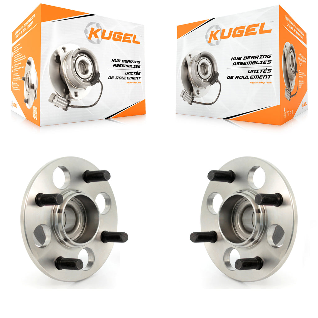 Rear Wheel Bearing And Hub Assembly Pair For Honda Civic Acura EL del Sol CRX