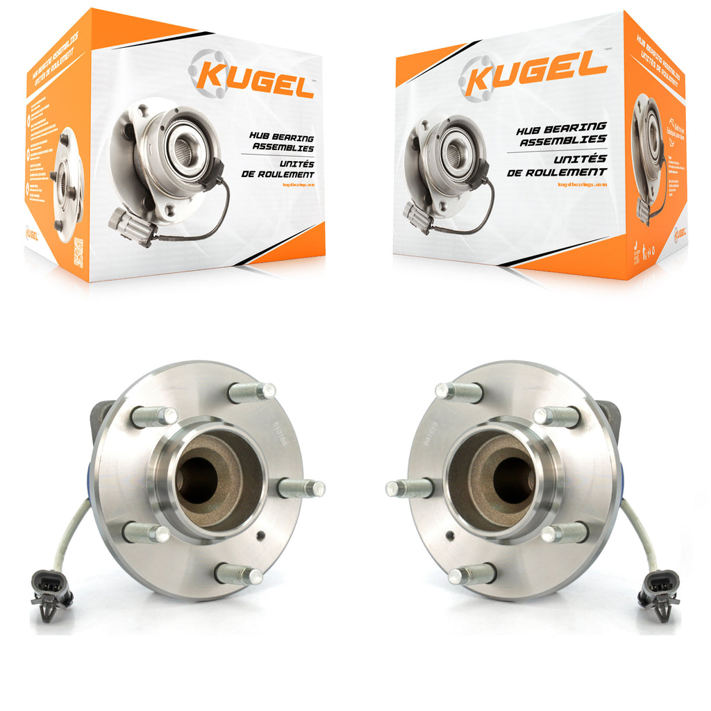 Rear Wheel Bearing And Hub Assembly Pair For Buick Rendezvous Chevrolet Uplander