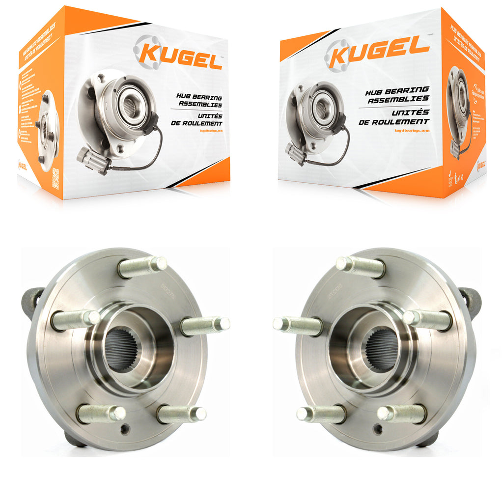 Rear Wheel Bearing & Hub Assembly Pair For Ford Edge Taurus Flex Lincoln MKX MKS
