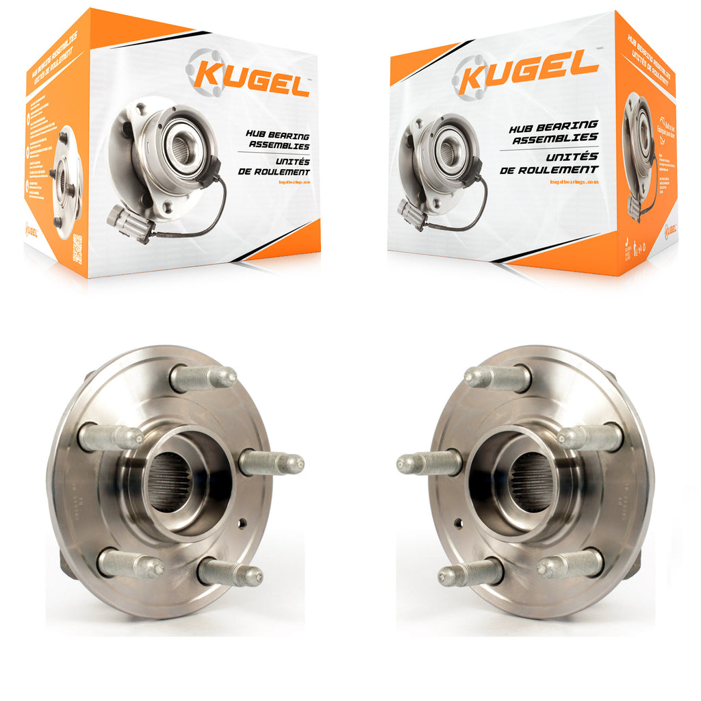 Rear Wheel Bearing & Hub Assembly Pair For Chevrolet Camaro Cadillac CTS Impala