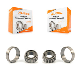 Front Outer Wheel Bearing Race Pair For Toyota Corolla Pontiac Fiero 190E Mazda