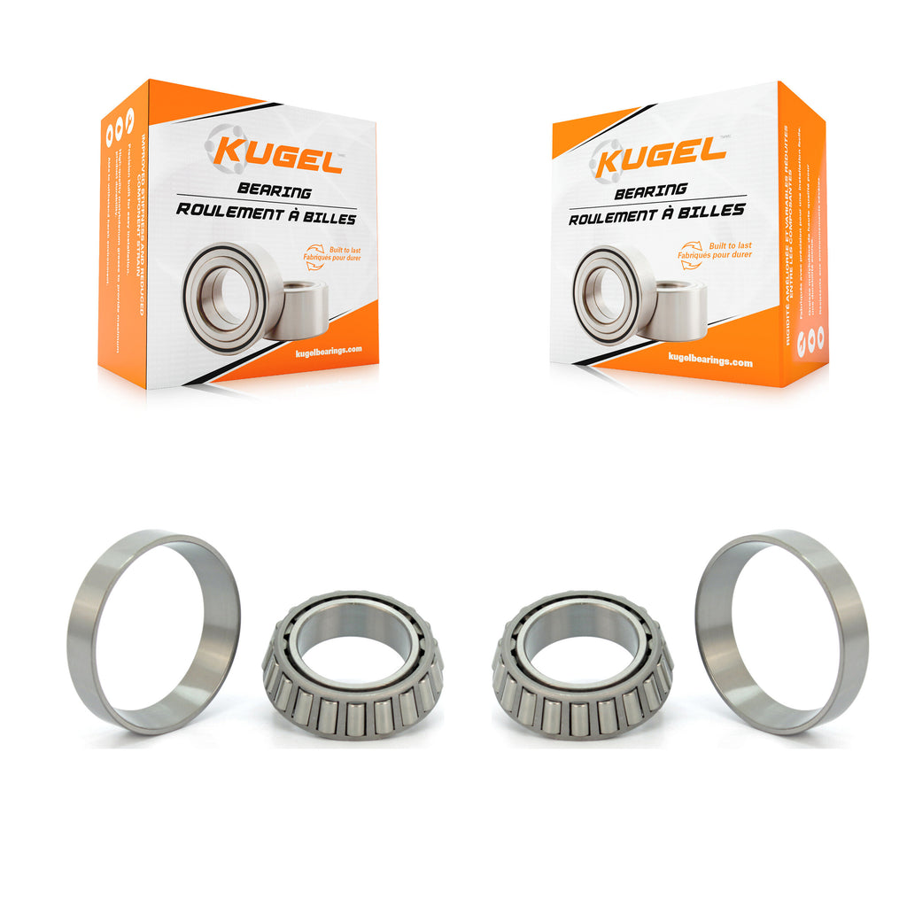 Front Outer Wheel Bearing Race Pair For Ford F-150 F-250 Chevrolet Bronco Dodge