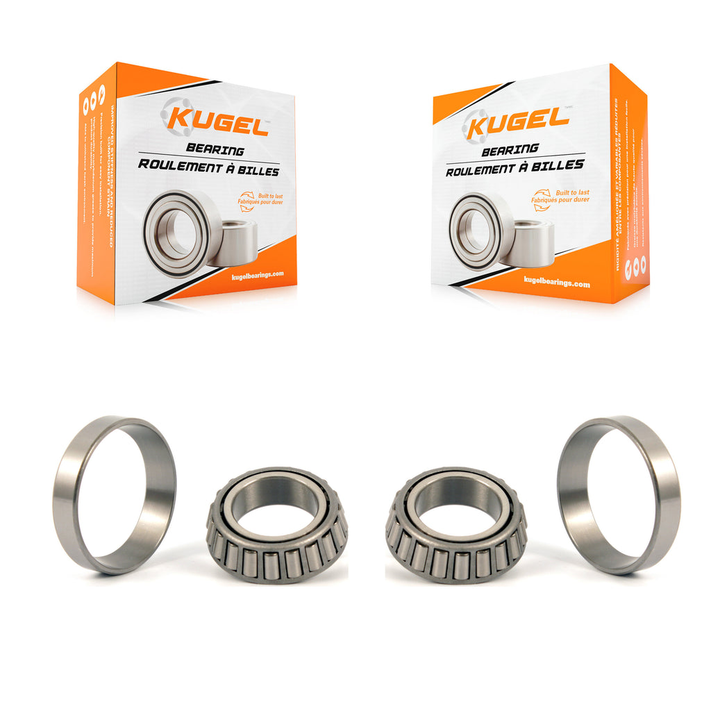 Rear Inner Wheel Bearing Race Pair For Kia Rio Ford Festiva Aspire Plymouth Colt