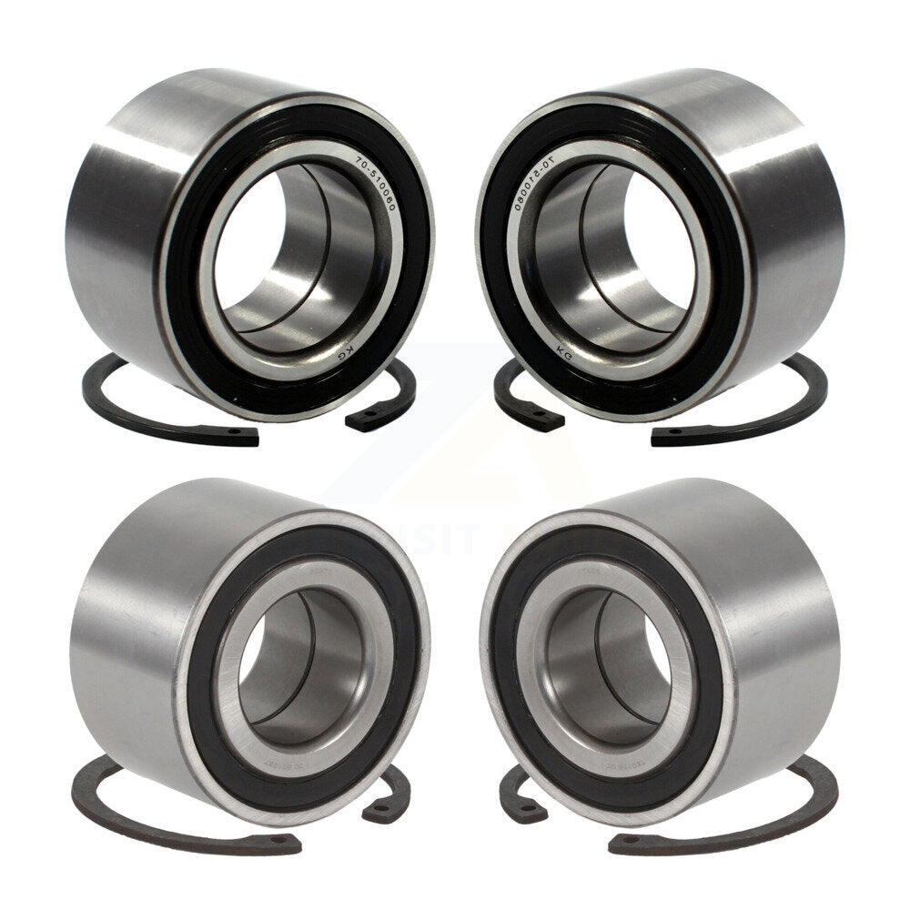 Front Rear Wheel Bearing Kit For 2005-2006 Nissan X-Trail FWD