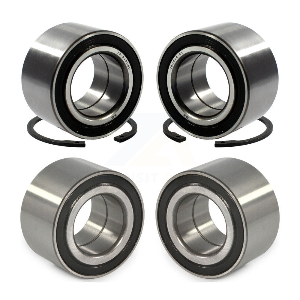 Front Rear Wheel Bearing Kit For Nissan X-Trail