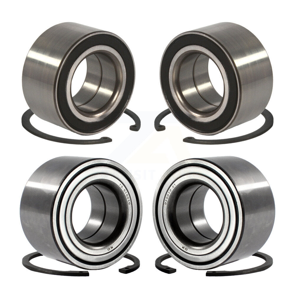 Front Rear Wheel Bearing Kit For 2006-2007 Mazda 6 Mazdaspeed