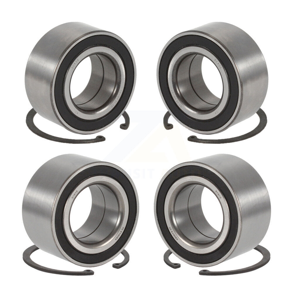 Front Rear Wheel Bearing Kit For 1998-2002 Mercedes-Benz E320 4Matic with Wagon