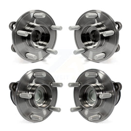 Front Rear Wheel Bearing Hub Assembly Kit For Ford Fusion Lincoln MKZ Police SSV