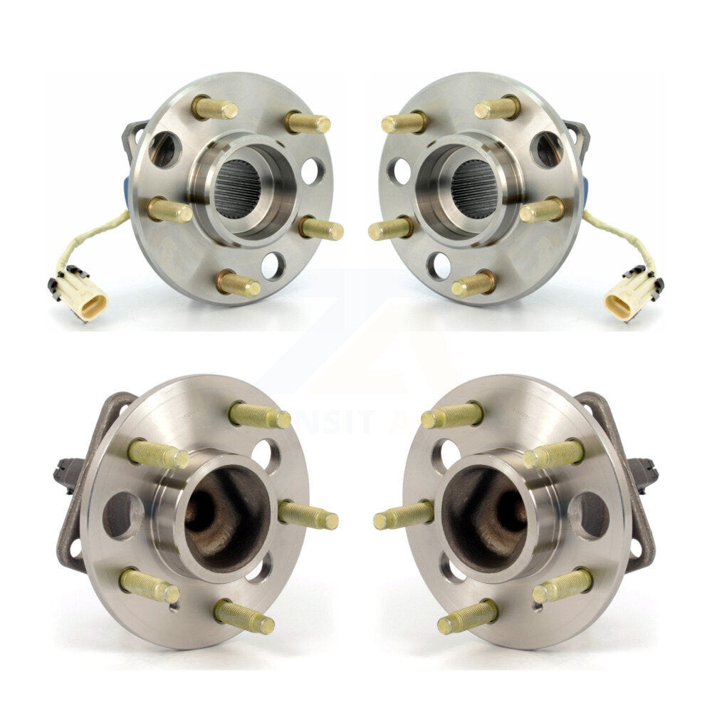 Front Rear Wheel Bearing Hub Assembly Kit For Buick Riviera Cadillac Oldsmobile