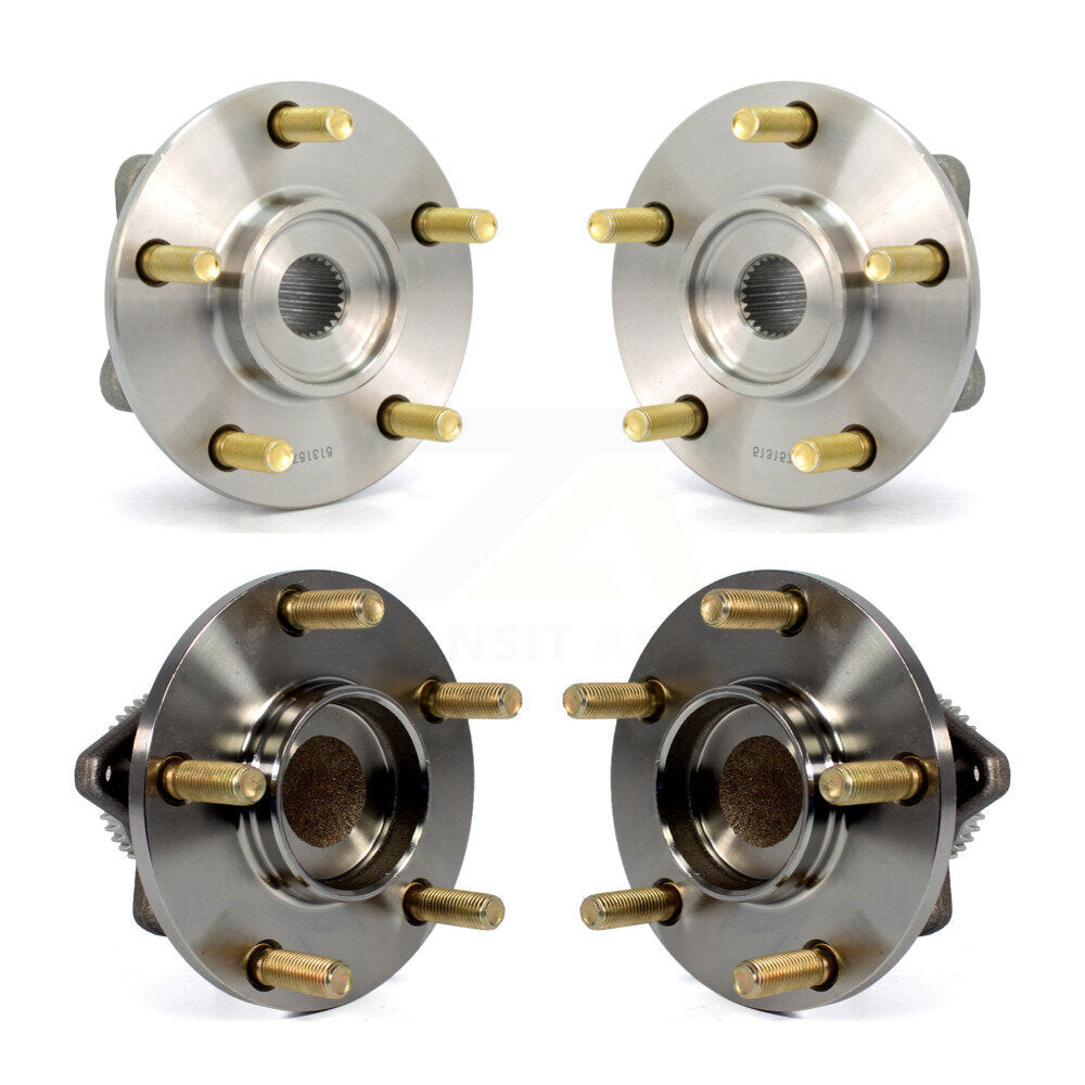 Front Rear Wheel Bearing & Hub Assembly Kit For Mitsubishi Galant Eclipse