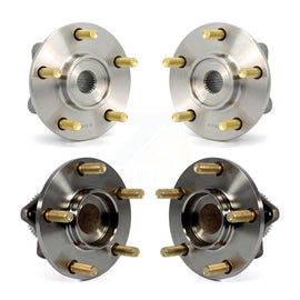 Front Rear Wheel Bearing & Hub Assembly Kit For Mitsubishi Galant Eclipse