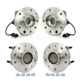Front Rear Wheel Bearing & Hub Assembly Kit For Saab 9-3 9-3X