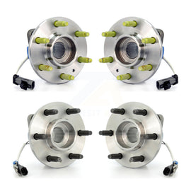 Front Rear Wheel Bearing & Hub Assembly Kit For 2004-2009 Cadillac SRX AWD