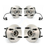 Front Rear Wheel Bearing & Hub Assembly Kit For Chevrolet Cobalt Saturn Ion G5