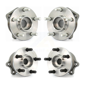 Front Rear Wheel Bearing & Hub Assembly Kit For 2005-2009 Subaru Outback Legacy