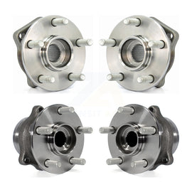 Front Rear Wheel Bearing & Hub Assembly Kit For Subaru Impreza Forester XV
