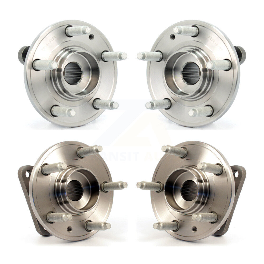 Front Rear Wheel Bearing Hub Assembly Kit For Ford Five Hundred Freestyle Taurus