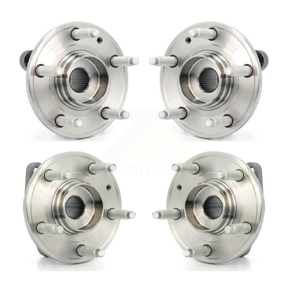 Front Rear Wheel Bearing Hub Assembly Kit For Ford Five Hundred Freestyle Taurus