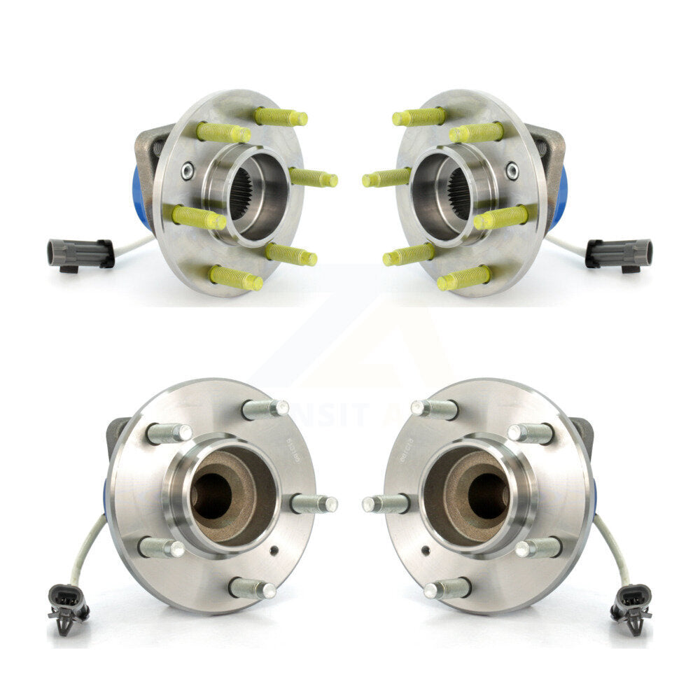 Front Rear Wheel Bearing & Hub Assembly Kit For Saturn Relay