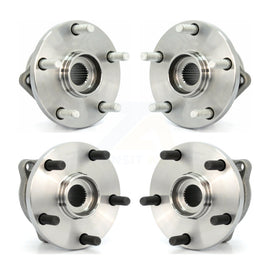 Front Rear Wheel Bearing & Hub Assembly Kit For 2008-2014 Subaru Tribeca