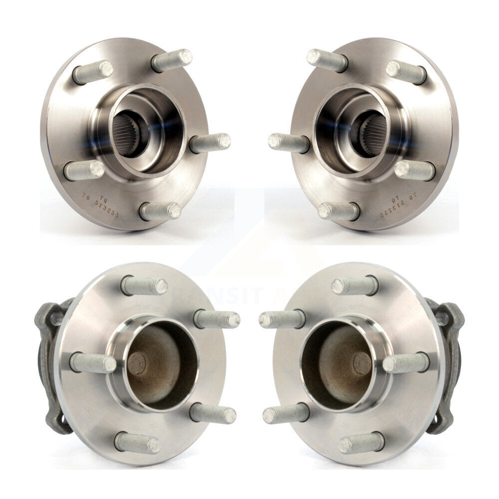Front Rear Wheel Bearing & Hub Assembly Kit For Volvo S40 C70 C30 V50