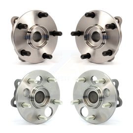Front Rear Wheel Bearing & Hub Assembly Kit For 2008-2015 Scion xB