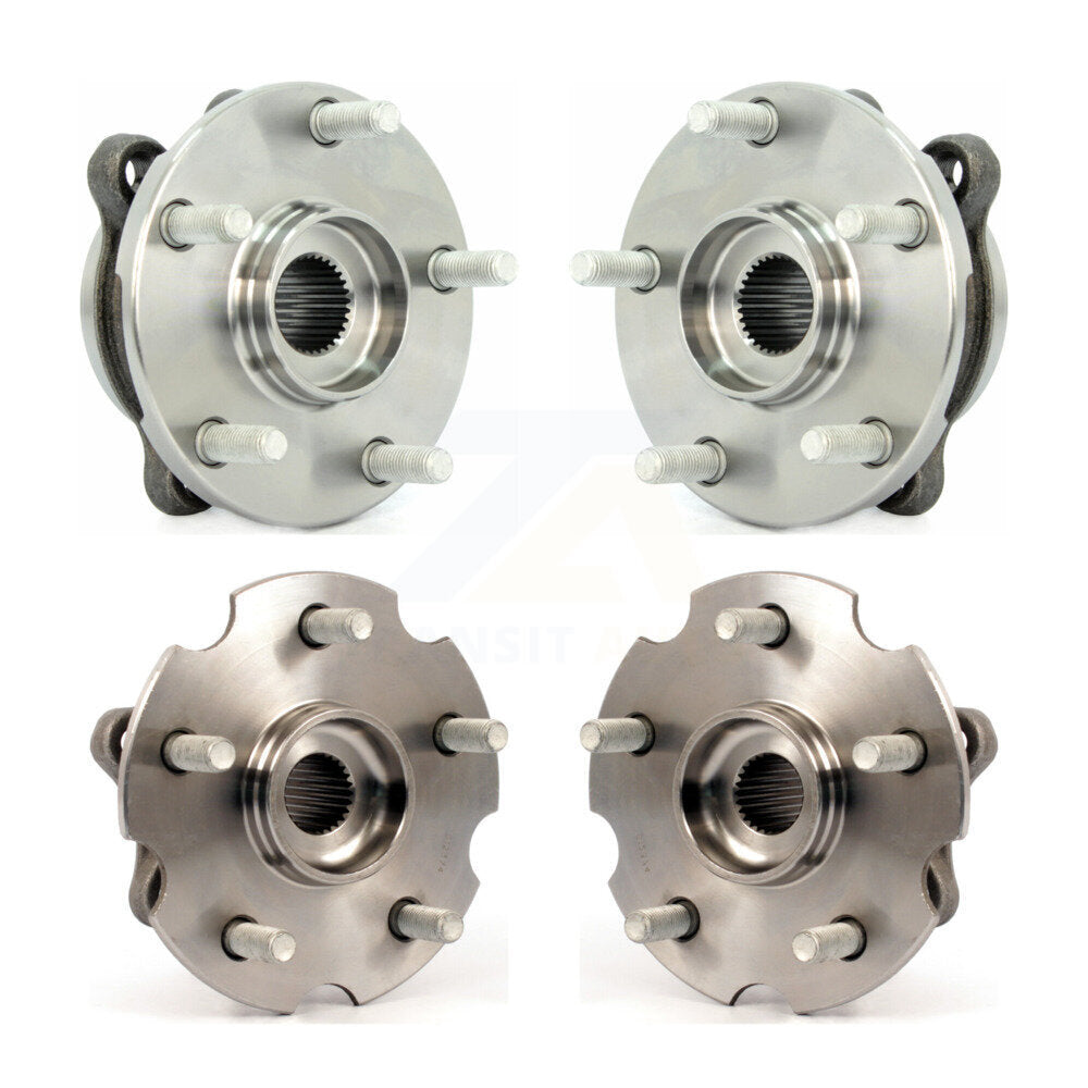 Front Rear Wheel Bearing & Hub Assembly Kit For Toyota RAV4
