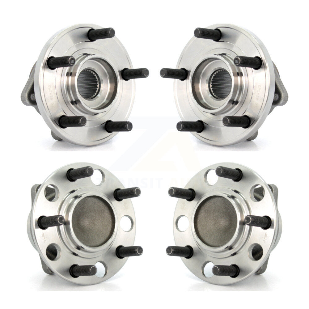 Front Rear Wheel Bearing & Hub Assembly Kit For Dodge Avenger Chrysler Sebring